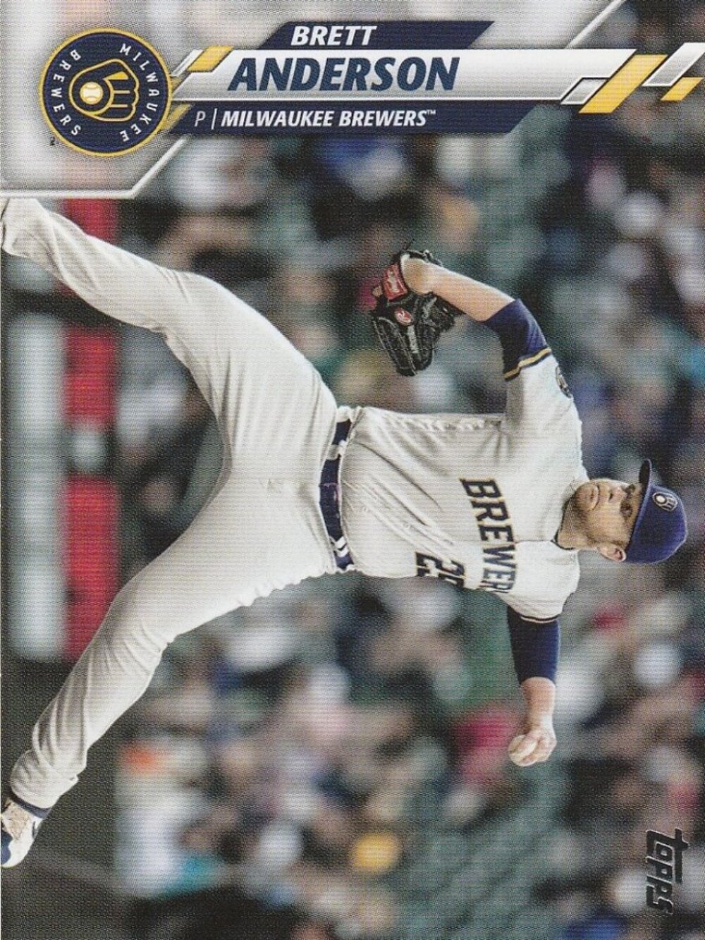Brett Anderson - 2020 Topps MLB Update Series Card